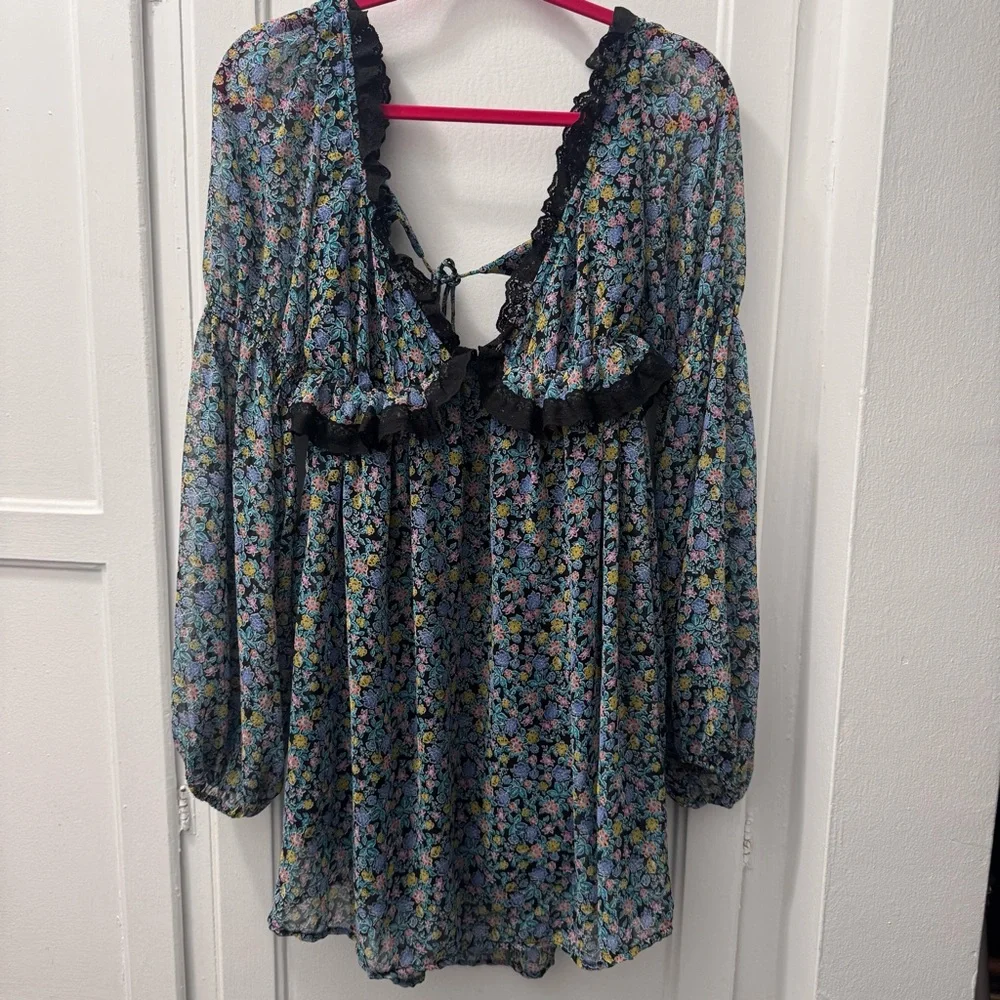 Free People Pennie Mini Dress - Picture 4 of 10